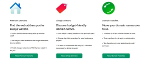 Domain Management Features Comparison