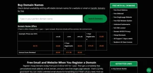 Domain Registration via GetDotted – 4.7/5