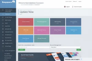 Easyspace Control Panel