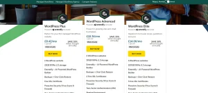 Managed WordPress Hosting Plans