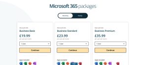 Microsoft 365 Plans