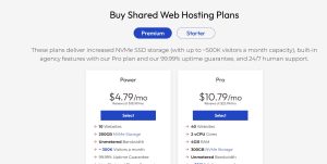 Shared Hosting Plans