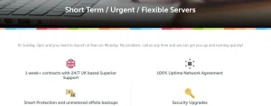 Short-Term & Urgent Hosting Solutions