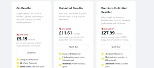 Unlimited cPanel Reseller Hosting