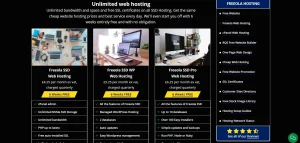 Web Hosting with Freeola – 4.75