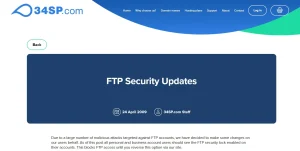 Why Are Brute-Force and FTP Attacks Still a Major Concern for 34SP Users