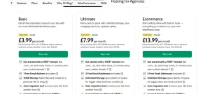 WordPress Hosting Features