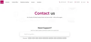Rating for Customer Support & Contact Options
