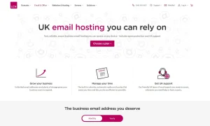 Rating for Email Hosting & Tools