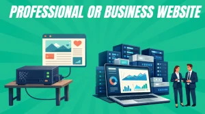 Can free web hosting work for a professional or business website